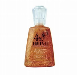 Nuvo Glitter Accents 1.7oz-Harvest Moon