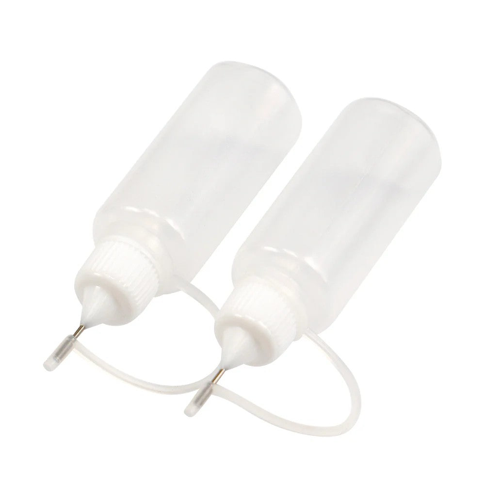 Couture Creations Applicator Bottles - 20ml with rustproof precision tip and cover (2pc)