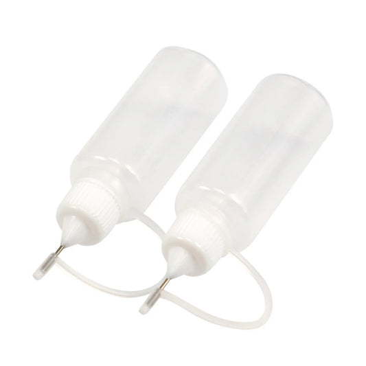Couture Creations Applicator Bottles - 20ml with rustproof precision tip and cover (2pc)