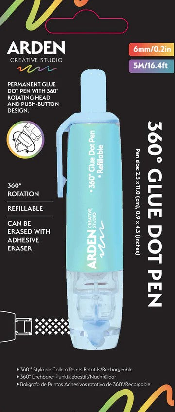 Arden Creative Studio 360° Glue Dot Tape Pen