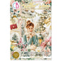 Ciao Bella Golden Winter Junk Journal & Ephemera Book