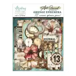 Mintay Art Journal Essentials - Grunge Ephemera