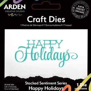 Arden Creative Studio Happy Holidays Die Set