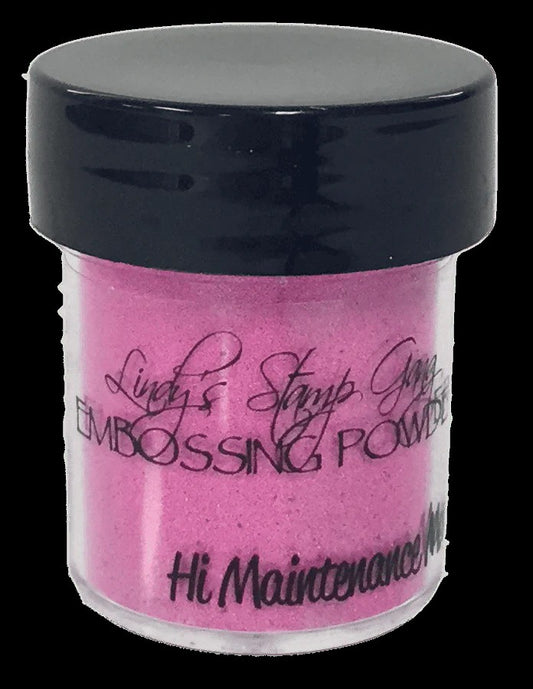 Lindy's Gang Hi Maintenance Magenta - Embossing Powder