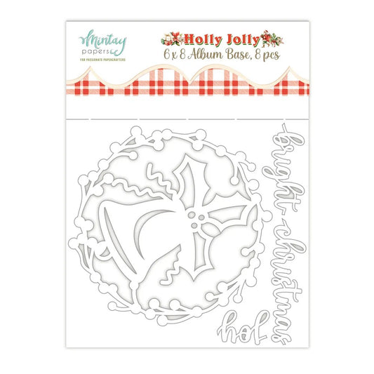 Mintay Holly Jolly 6"x8" Album Base