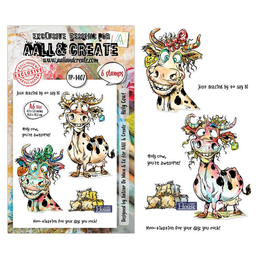 AALL & Create Holy Cow! TP-1407 Stamp Set