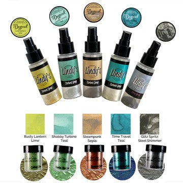 Lindy's Gang Starburst Sprays 2oz 5/Pkg-Industrial Chic