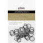 Ribtex 10mm Jump Rings - Antique Silver