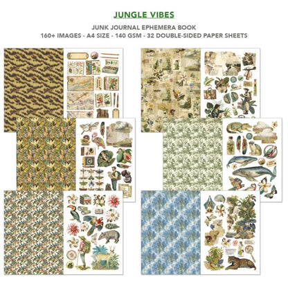 Ciao Bella Jungle Vibes Junk Journal & Ephemera Book