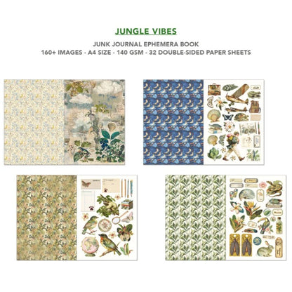 Ciao Bella Jungle Vibes Junk Journal & Ephemera Book