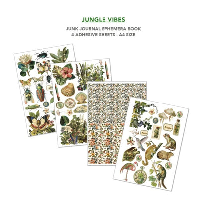 Ciao Bella Jungle Vibes Junk Journal & Ephemera Book