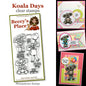 Beccy's Place Koala Days Clear Stamp Set (7 Stamps)