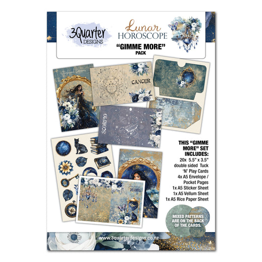 3 Quarter Designs Lunar Horoscope Gimme More Pack
