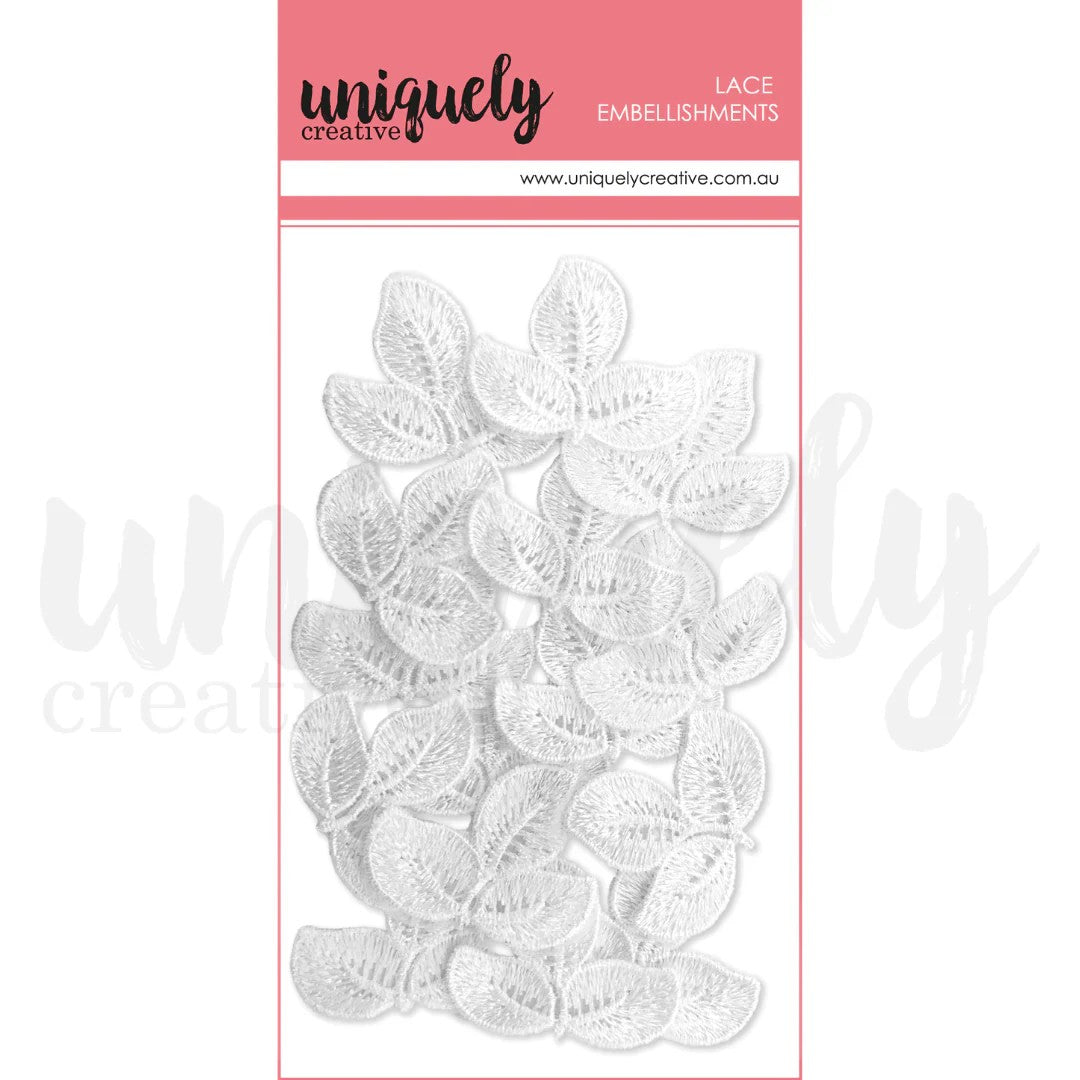 Uniquely Creative Rose Lace Leaves