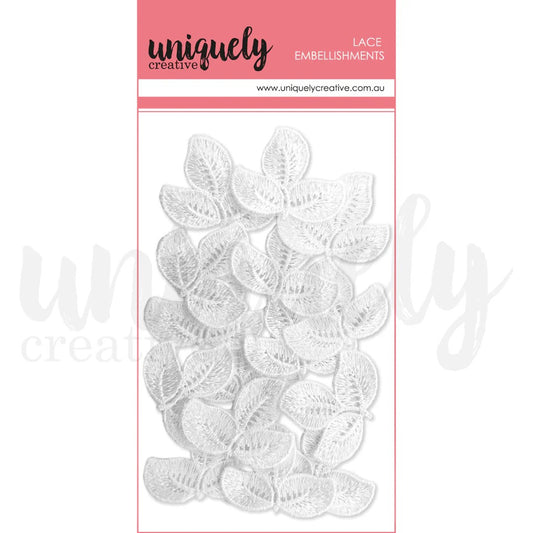 Uniquely Creative Rose Lace Leaves