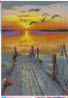 Lake Under Sunset 30cm x 40cm Diamond Dot Painting Kit