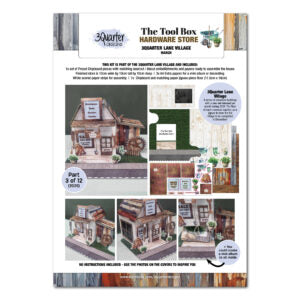 3 Quarter Designs Lane Village - The Tool Box Hardware Store (Part 3)