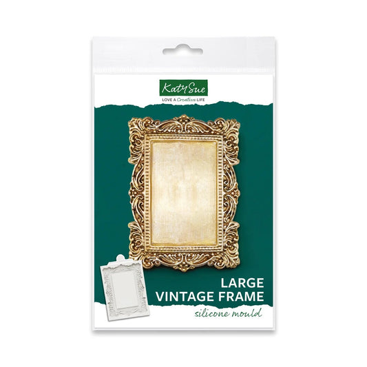 Katy Sue Large Vintage Frame Silicone Mould