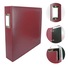 Couture Creations 12"x12" Classic Superior Leather D-Ring Album - Wine