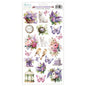 Mintay Lilac Garden 6"x12" Elements Paper Stickers Sheet