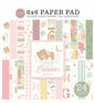 Carta Bella Little Lullabies Baby Girl 6"x6" Paper Pad