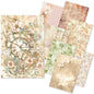 Ciao Bella Lu Mania Lost in Time A5 Mixed Media Rice Paper 8/Pkg