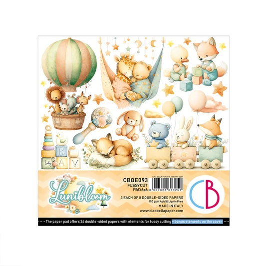 Ciao Bella Lunibloom 6"x6" Paper Collection Pack