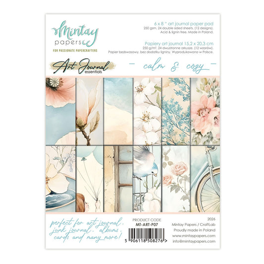 Mintay Calm & Cozy Art Journal 6"x8" Paper Pad