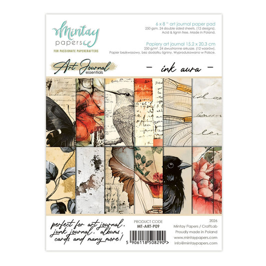 Mintay Ink Aura Art Journal 6"x8" Paper Pad