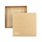 Mintay Card Box Base - Square - Kraft (3 pieces)