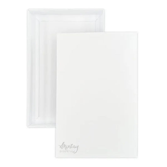 Mintay Basic Card Box Base - White - Large (3 pieces)