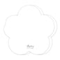 Mintay Basic Flower Card Base - White (5 pieces)