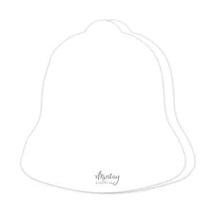Mintay Basic Bell Card Base - White (5 pieces)