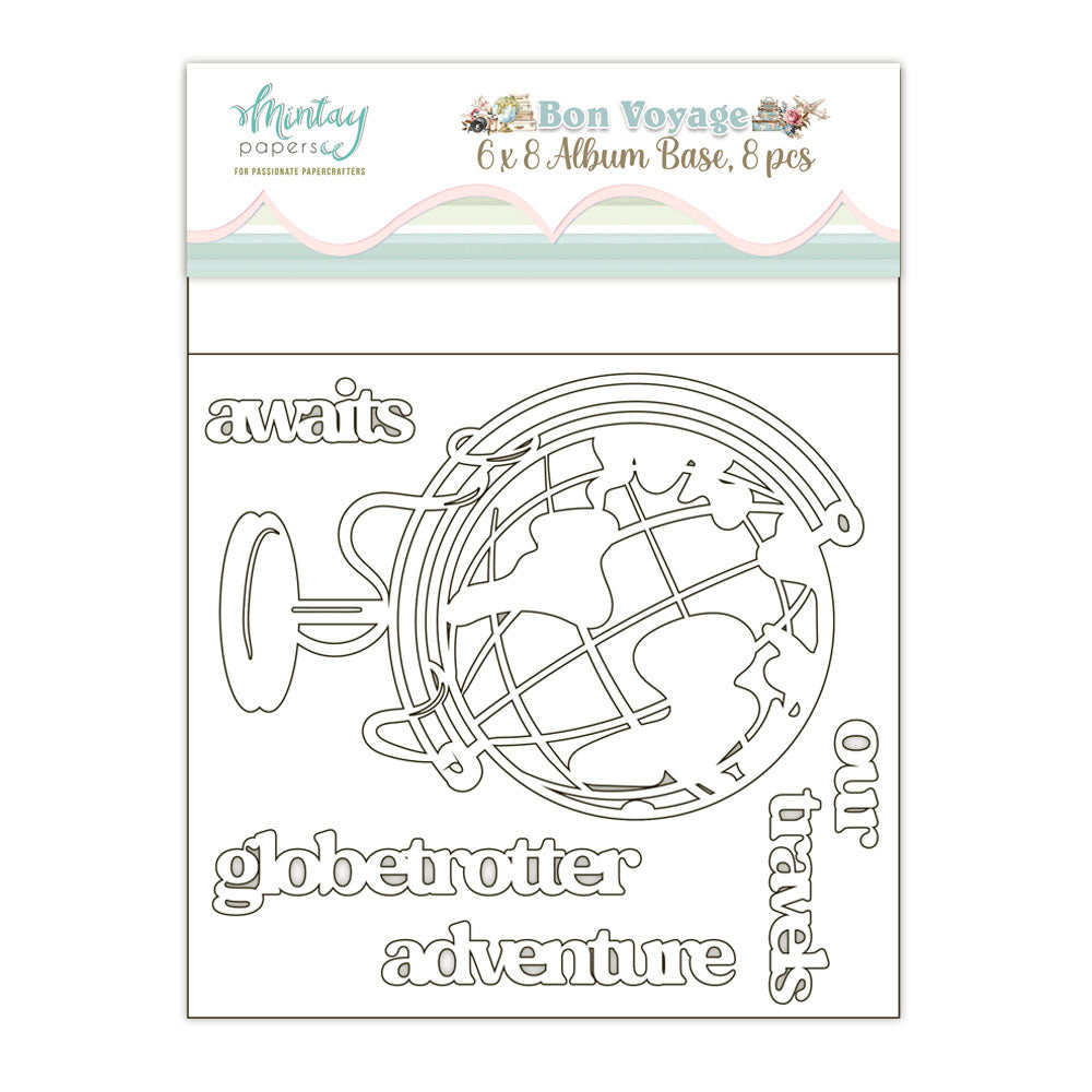 Mintay 6"x8" Bon Voyage Album Base
