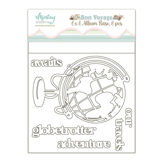 Mintay 6"x8" Bon Voyage Album Base