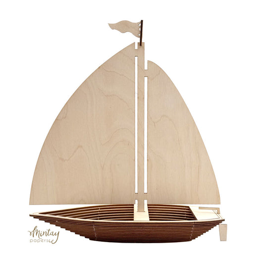 Mintay Woodies 3-14 - Sail Boat