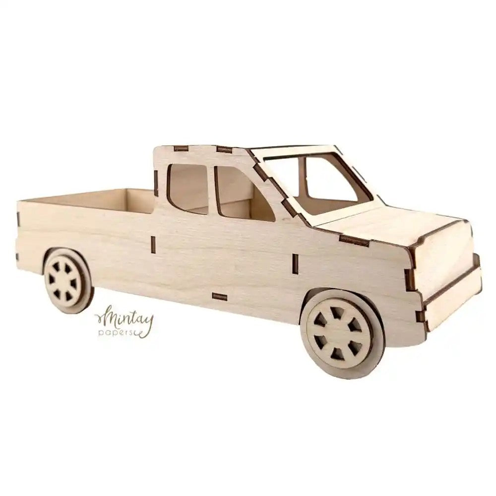 Mintay Woodies 3-26 - Pick Up Car