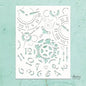 Mintay Kreative Stencil - Clocks and Cogs Mixed 7