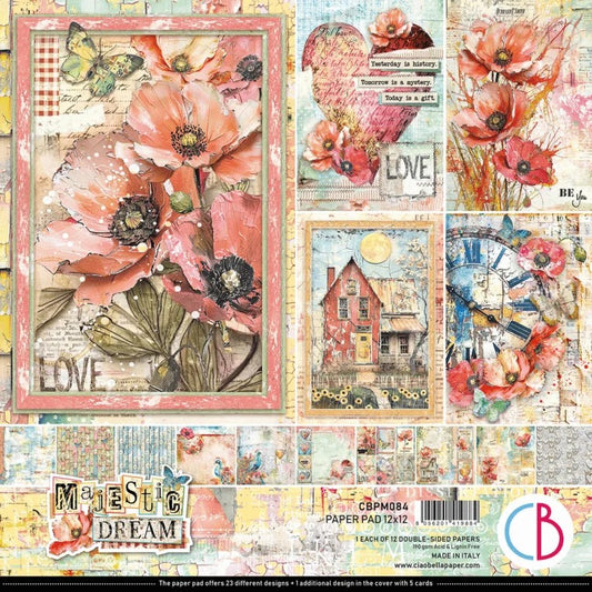 Ciao Bella Majestic Dream 12"x12" Paper Collection Pack (12/pkg)