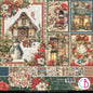 Ciao Bella Merry & Bright 12"x12" Paper Pad 12/Pkg