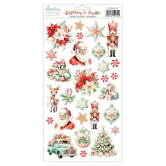 Mintay Merry & Joy Elements Paper Stickers