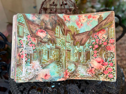 Tracey White Artist- A Brush with Vintage Romance Saturday 4th July 2-4pm