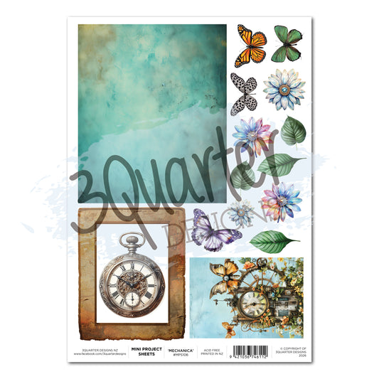 3 Quarter Designs Mechanic Mini Project Sheet