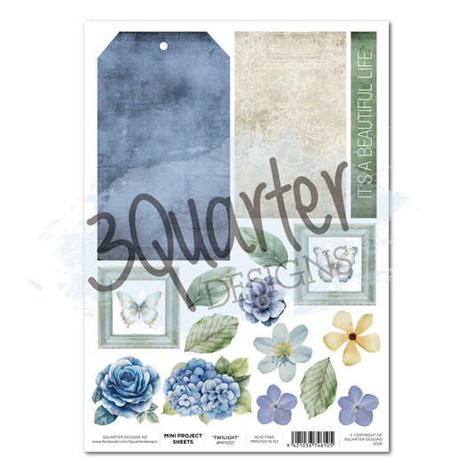3 Quarter Designs Twilight MIni Project Sheet