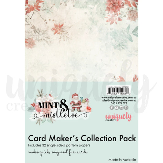 Uniquely Creative Mint & Mistletoe Card Makers Collection Pack