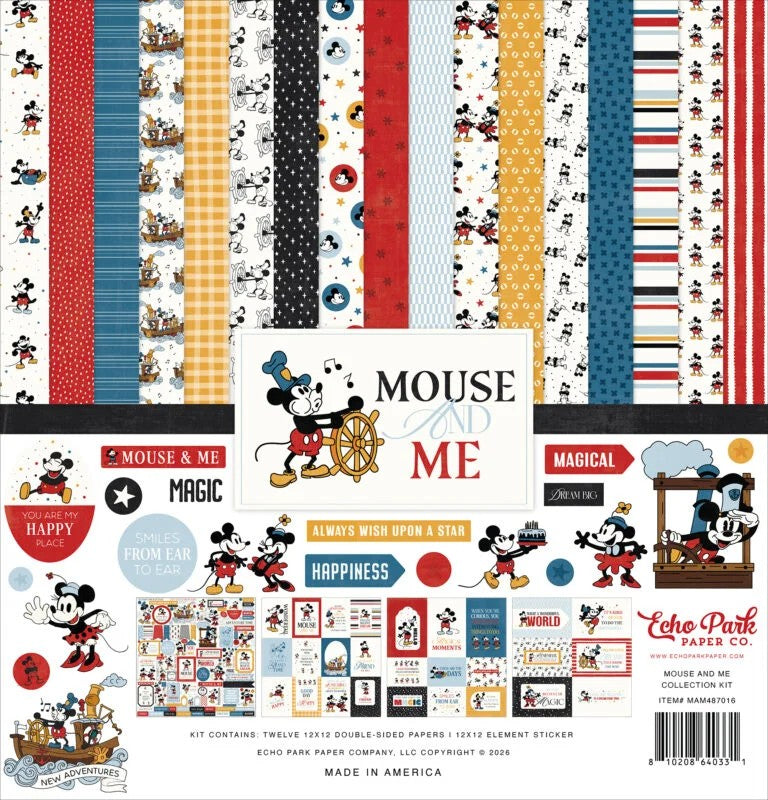 Echo Park Mouse and Me 12"x12" Paper Collection Pack