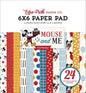 Echo Park Mouse and Me Birthday 6"×6" Paper Pad