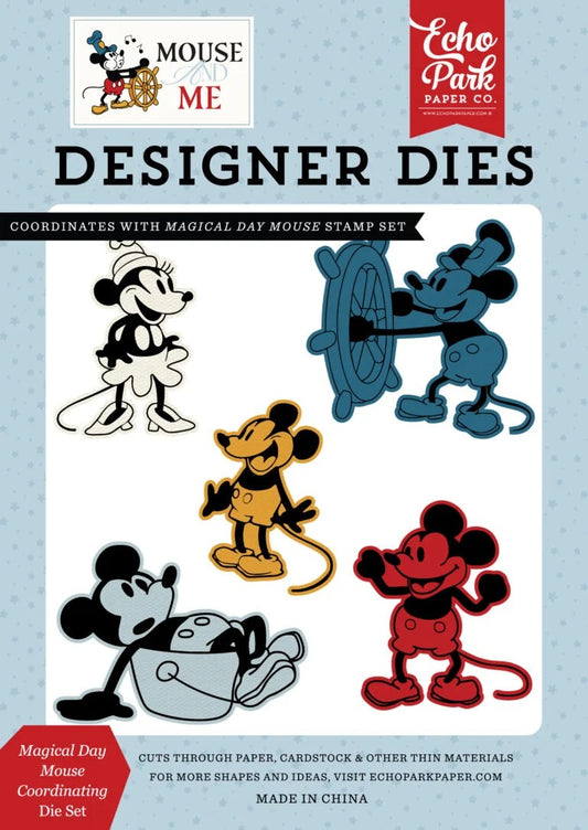 Echo Park Mouse and Me Magical Day Designer Die Set
