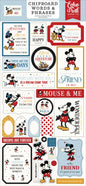 Echo Park Mouse and Me Chipboard Words & Phrases