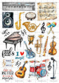 Bee Arty Music A4 Cut Apart Sheet